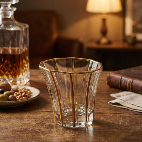 Verre Filet Or | Filets Verticaux - Verasco