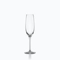 Verre Champagne Flûte, sur fond blanc