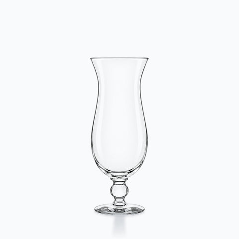 Verre Hurricane, sur fond blanc