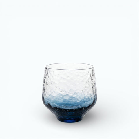 Verre Japonais Fond Saphir | Edo Kiriko - Verasco