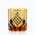 Verre à Whisky Edo Kiriko, sur fond blanc