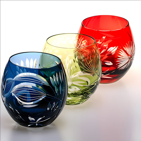 Verre Kiriko Coloré