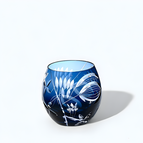 Verre Kiriko Coloré Kiriko Améthyste / 1 PC