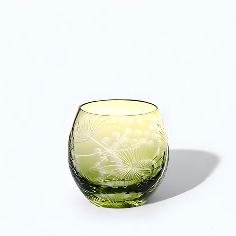 Verre Kiriko Coloré Kiriko Emeraude / 1 PC