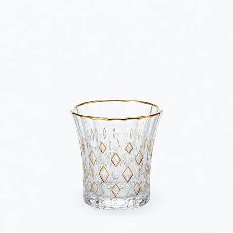 Verre Liseré Doré | Design Taillé - Verasco