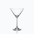 Verre à Martini, sur fond blanc