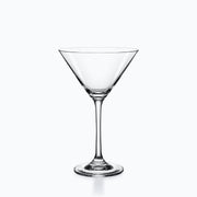 Verre à Martini, sur fond blanc