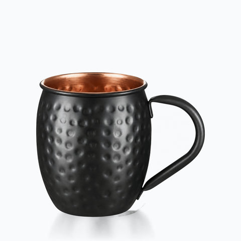 Verre Moscow Mule, couleur eclipse mule, sur fond blanc