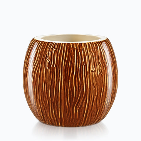 Verre Noix de Coco, sur fond blanc