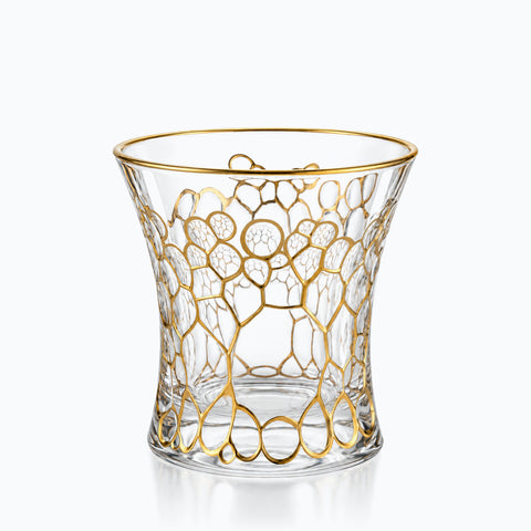 Verre Or · Corail, sur fond blanc