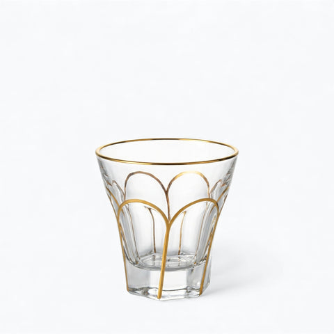 Verre Peint Doré | Design Art Déco - Verasco