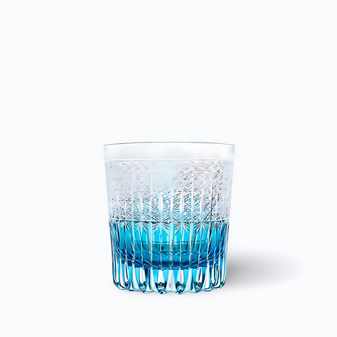 Verre Strié Coloré Strié Saphir
