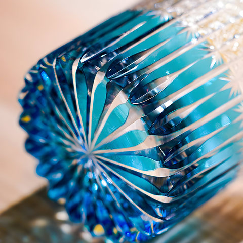 Verre Strié Coloré