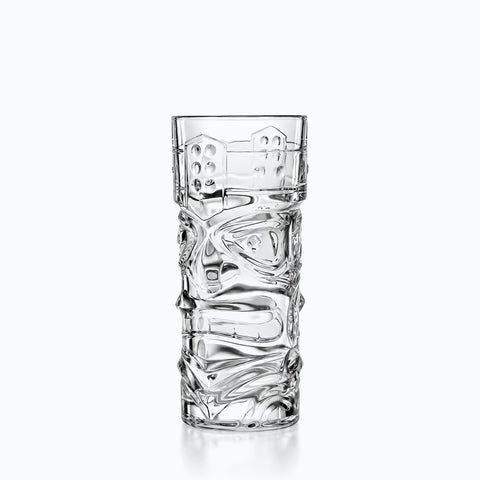Verre Tiki, sur fond blanc
