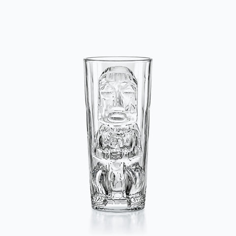 Verre Tiki, modèle mystique, sur fond blanc