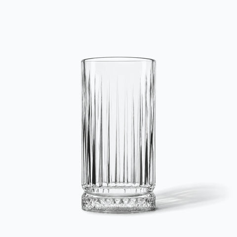 Verre Tumbler Mojito · Cannelé, avec son ombre portée, sur fond blanc