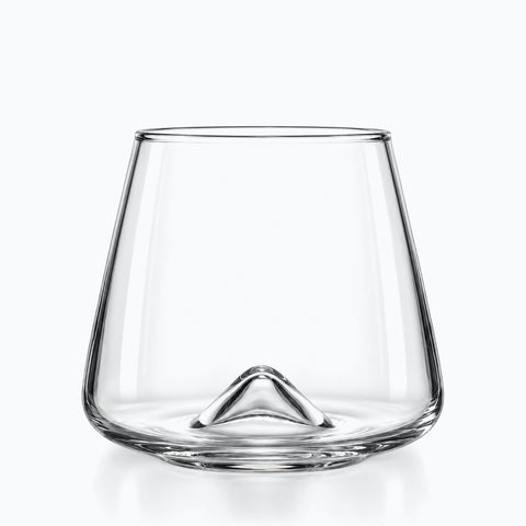 Verre à Whisky Conique · Sommet, sur fond blanc