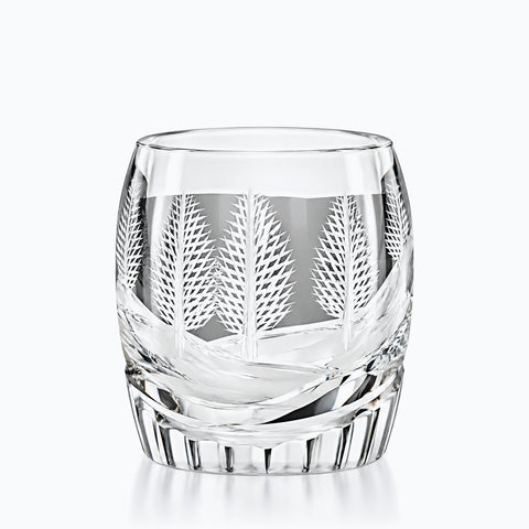 Verre à Whisky Cristal Japonais, sur fond blanc