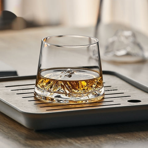 Verre Whisky Montagne Mont Blanc