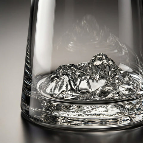 Verre Whisky Montagne Mont Blanc