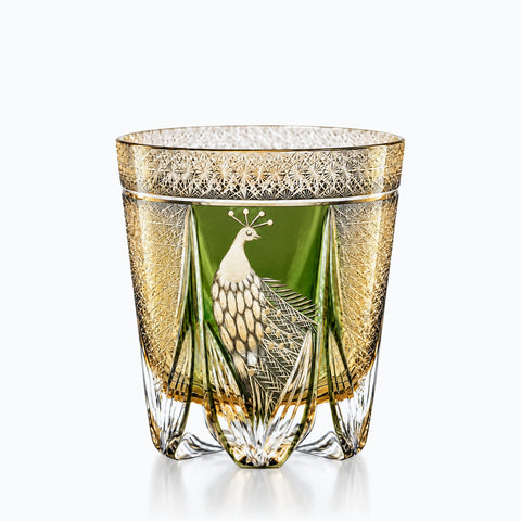 Verres Edo Cristal Tokyo, sur fond blanc